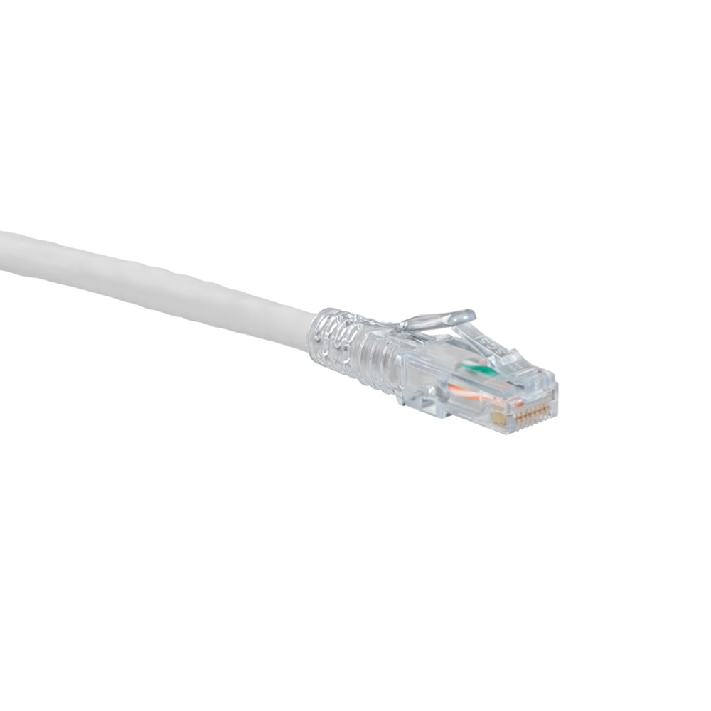 Patch Cord Cat. 6 De 5 Pies Color Blanco Snagless Extreme Mca Leviton