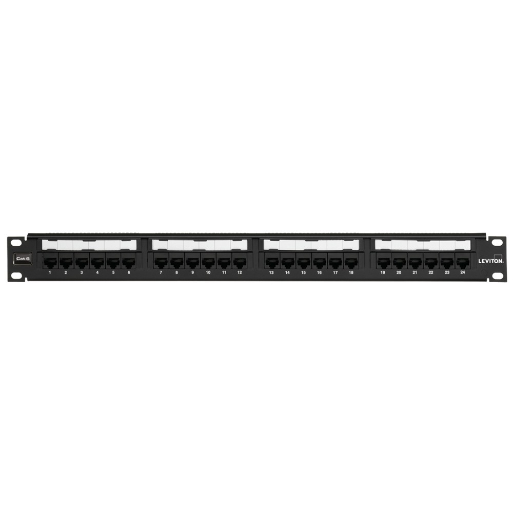 Patch Panel Armado Extreme Cat. 6 De 24 Ptos P/rack Mca Leviton