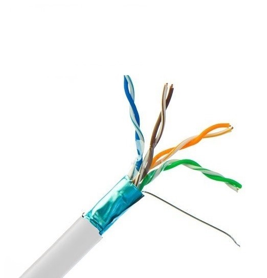 Cable Ftp Cat. 6a Atlas 4 Pares Lszh Color Gris Rll/305 Mts Mca Leviton