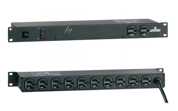 Supresor De Picos De 10+2 Contactos De 15 Amp Para Rack 19