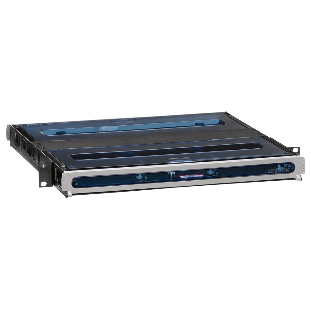 Distribuidor Opt-x Ultra P/gabinetes Deslizable 1 U.r P/3 Modulos Mca Leviton