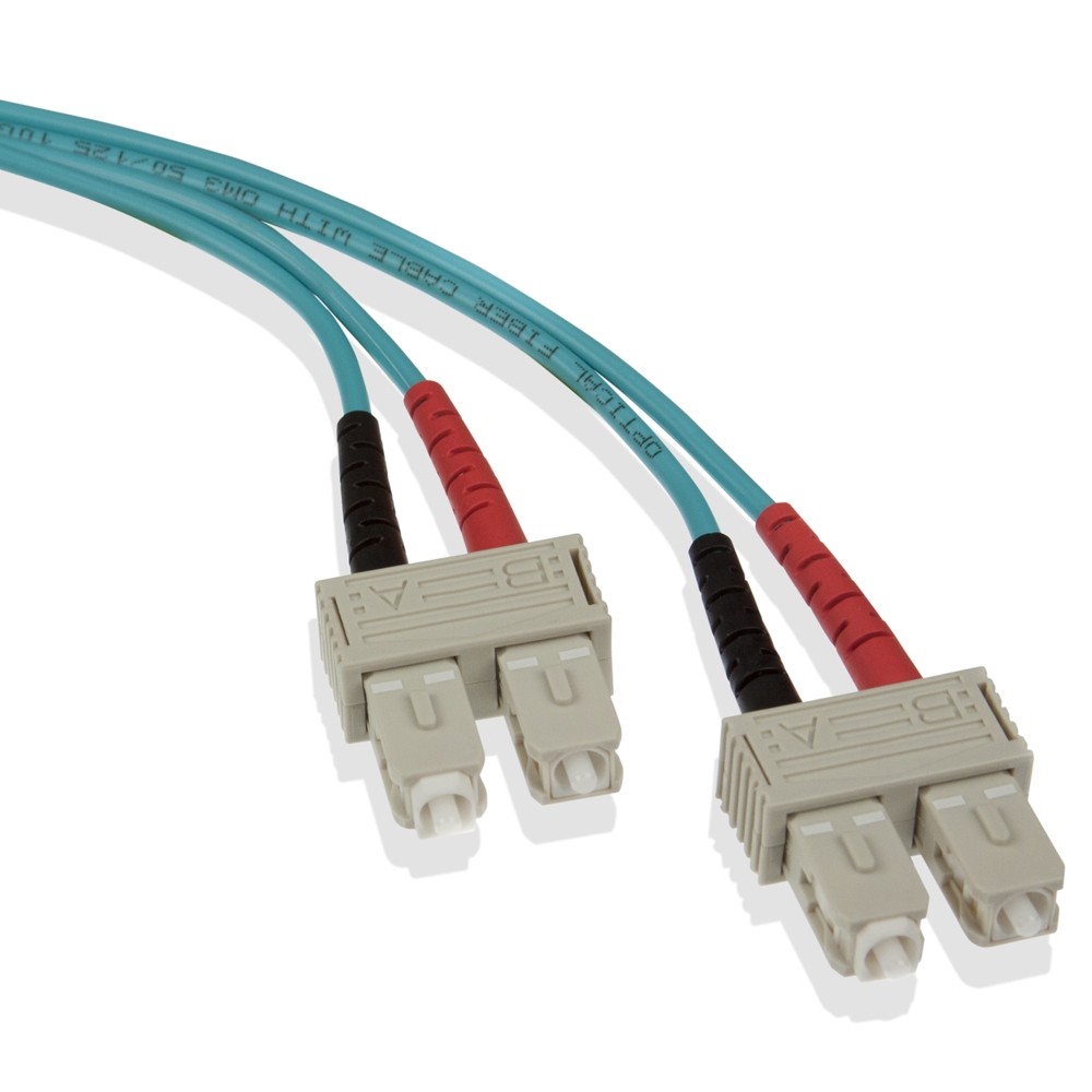 Patch Cord De F.o Duplex 50/125 Om3 De Sc A Sc 3 Mto De Largo Mca Leviton