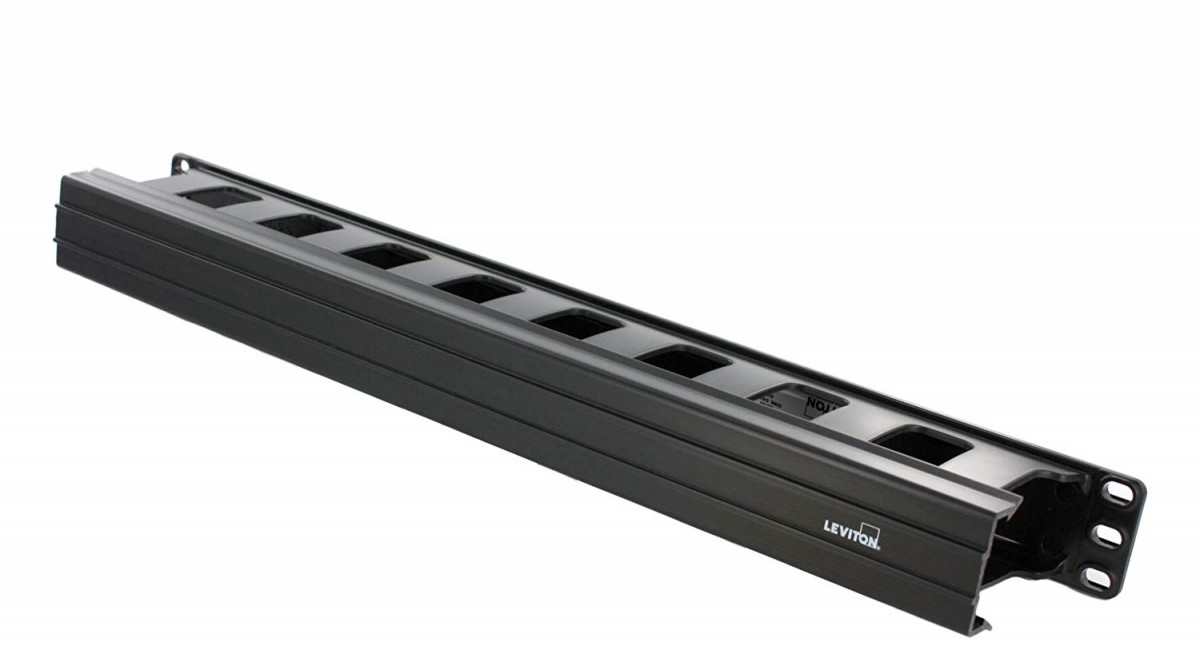 Organizador Horizontal Versiduct Frente De 1 U.r Mca Leviton