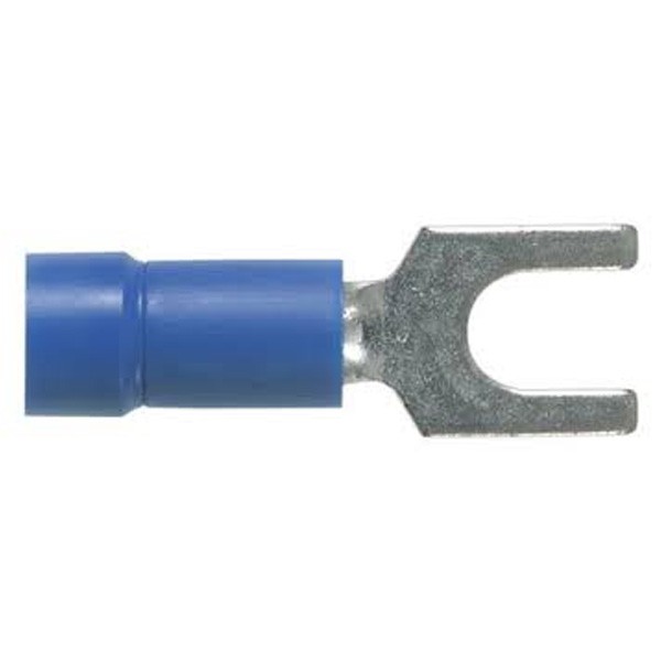 Terminal De Orquilla 16-14 Awg Stud#1/4