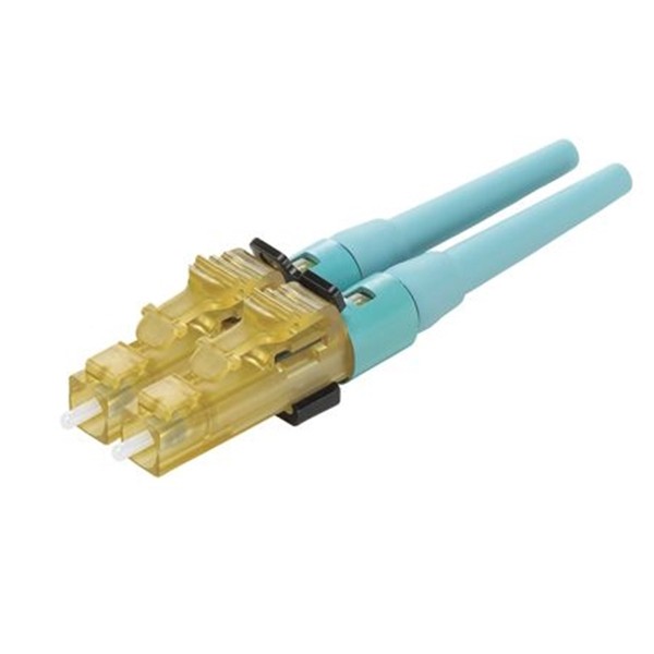 Conector Lc Opticam Duplex Om3/om4 Multimodo Color Aqua