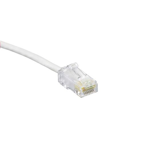 Patch Cord Cat. 6 28 Awg De .5 Pies Color Blanco High Flex Extreme Mca Leviton