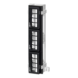 Patch Panel Modular Quickport De 12 Ptos Incluye Bracket P/montaje Mca Leviton