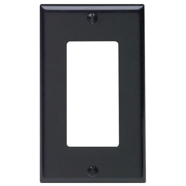Marco De Pared Tipo Decora Urea Color Negro Mca Leviton