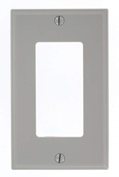 Marco De Pared Tipo Decora Urea Color Gris Mca Leviton