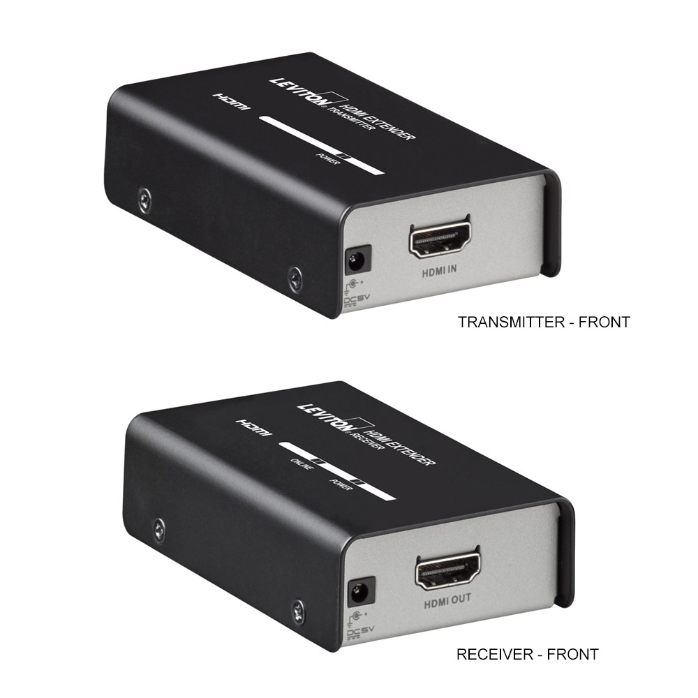 Transmisor Y Receptor De Hdmi C/utp Para 40 Mts Mca Leviton