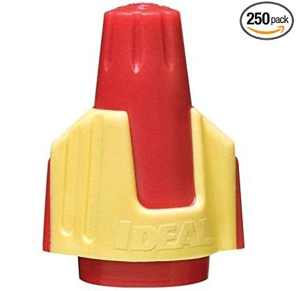 Conector De Cable Twister Pro Rojo/amarillo Min 2#18 - Max 4#10 Pk/250 Pzas