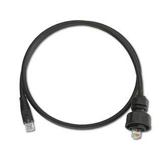 Patch Cord Duraport Cat. 6 De 7 Pies Color Negro Con Armazon/tapa Una Punta Mca Leviton