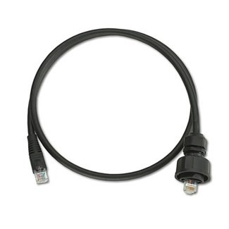 Patch Cord Duraport Cat. 6 De 10 Pies Color Negro Con Armazon/tapa Una Punta Mca Leviton