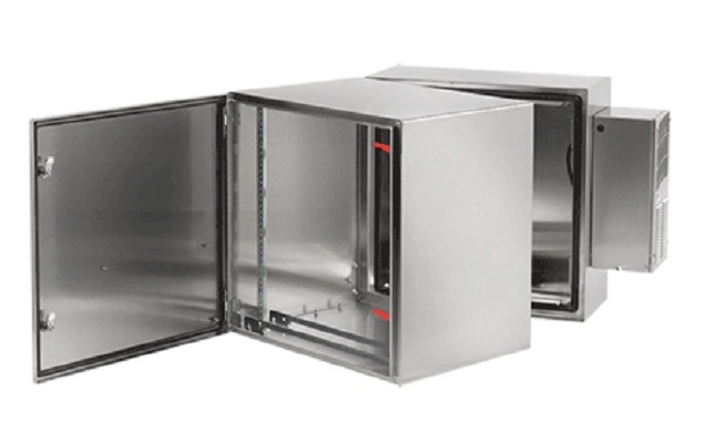 Gabinete De Pared De 26 U.r Abatible Protek Pta Acero Inox Ac Gris Nema 4,4x, 12 24