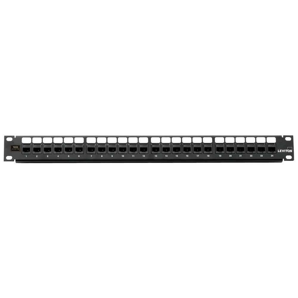 Patch Panel Que Incluye 24 Extreme Cat. 6 De 24 Ptos P/rack Mca Leviton