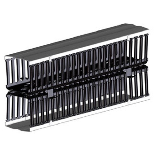 8980L-VFR - Organizador Vertical Frente Y Atras Versiduct 8x8x80