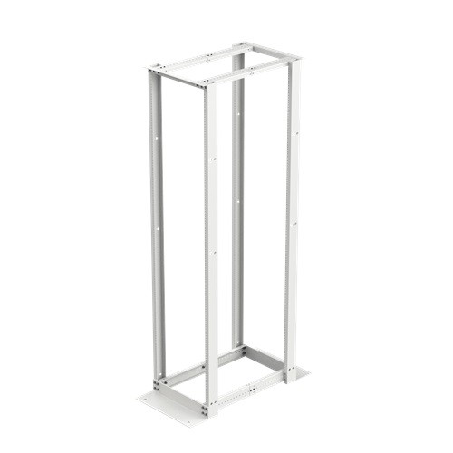 Cuadra Rack De 7 Ft 45 U.r 4 Postes (square Holes) Ajustable De 17.7