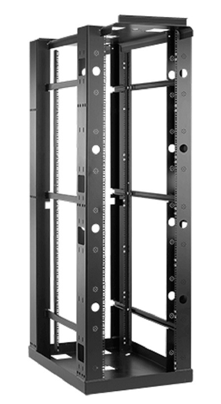 Cuadra Rack De 7 Ft 45 U.r 4 Postes (square Holes) Uso Antisismico Mca. Hoffman