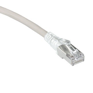 Patch Cord Cat. 6 De 5 Pies Blindado Cm Color Gris Snagless Atlas Mca Leviton