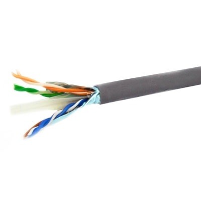 Cable Ftp Cat. 6 Atlas 4 Pares Lszh Color Gris Rll/305 Mts Mca Leviton.