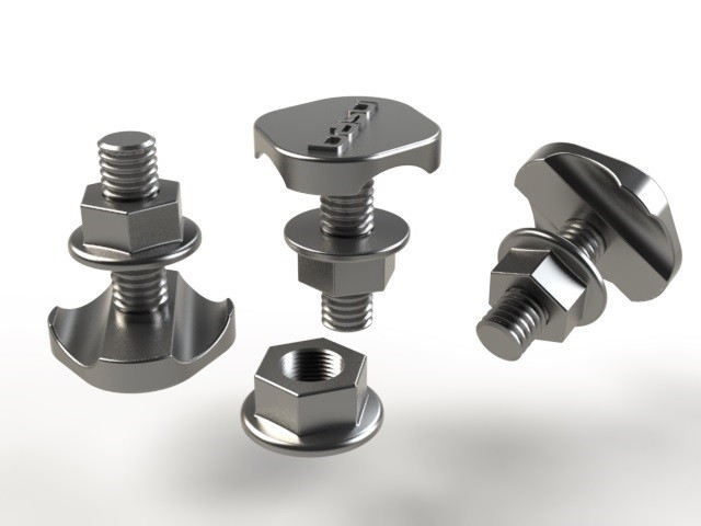 Conjunto Tornillo/tuerca Bf Ez Mca Basor