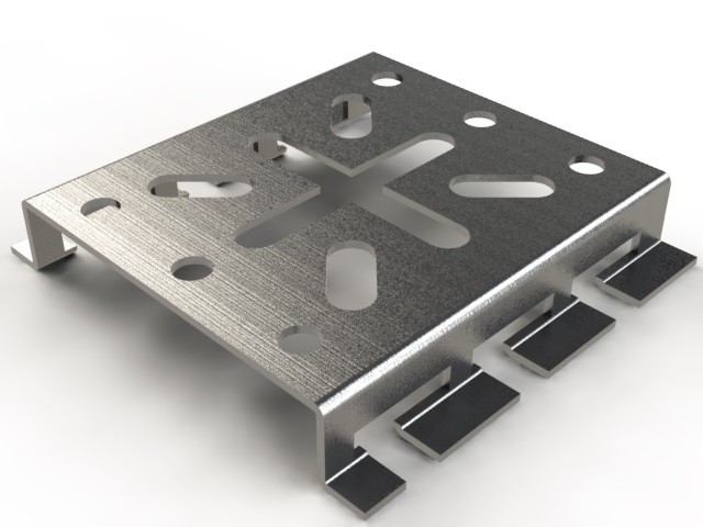 Mini Soporte Universal Gs Para Caja Mca Basor