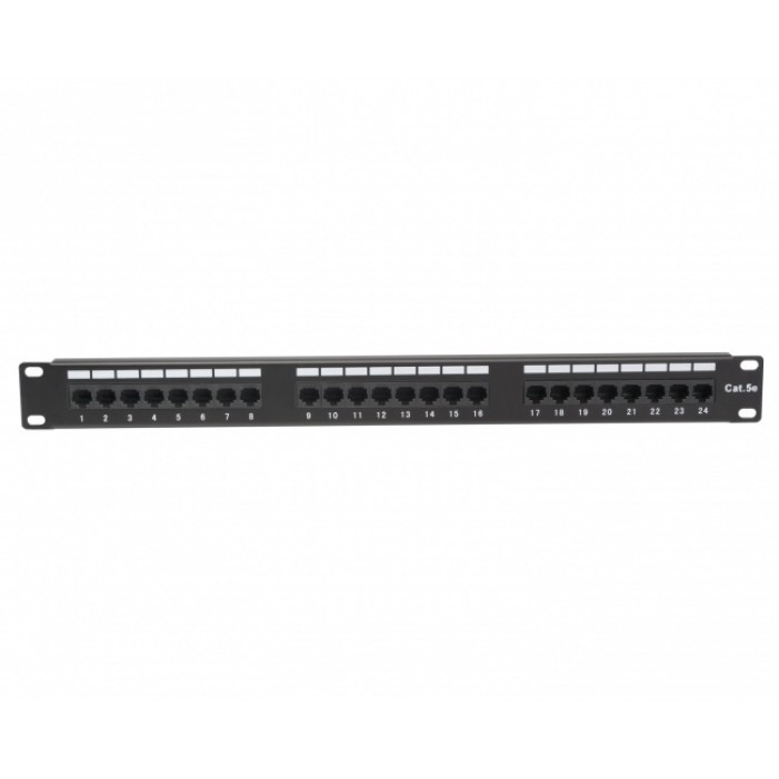 Patch Panel Armado Cat. 5e De 24 Ptos P/rack Mca Platinum Tools