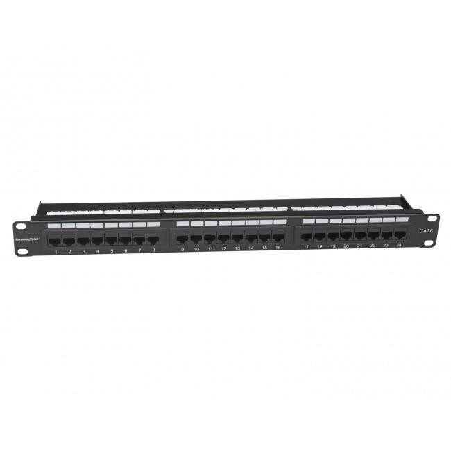Patch Panel Armado Cat.6 De 24 Ptos P/rack Mca Platinum Tools