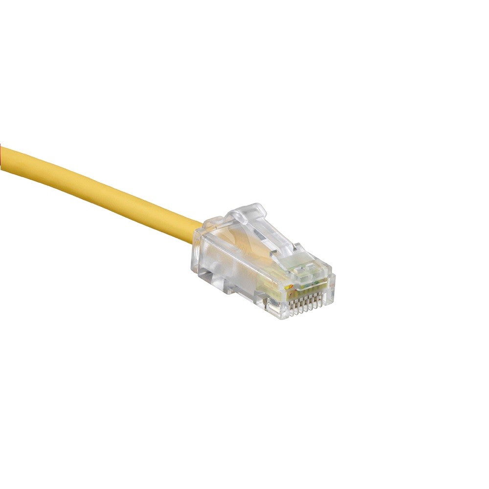 Patch Cord Cat. 6 28 Awg De 7 Pies Cm/lszh Color Amarillo High Flex Extreme Mca Leviton