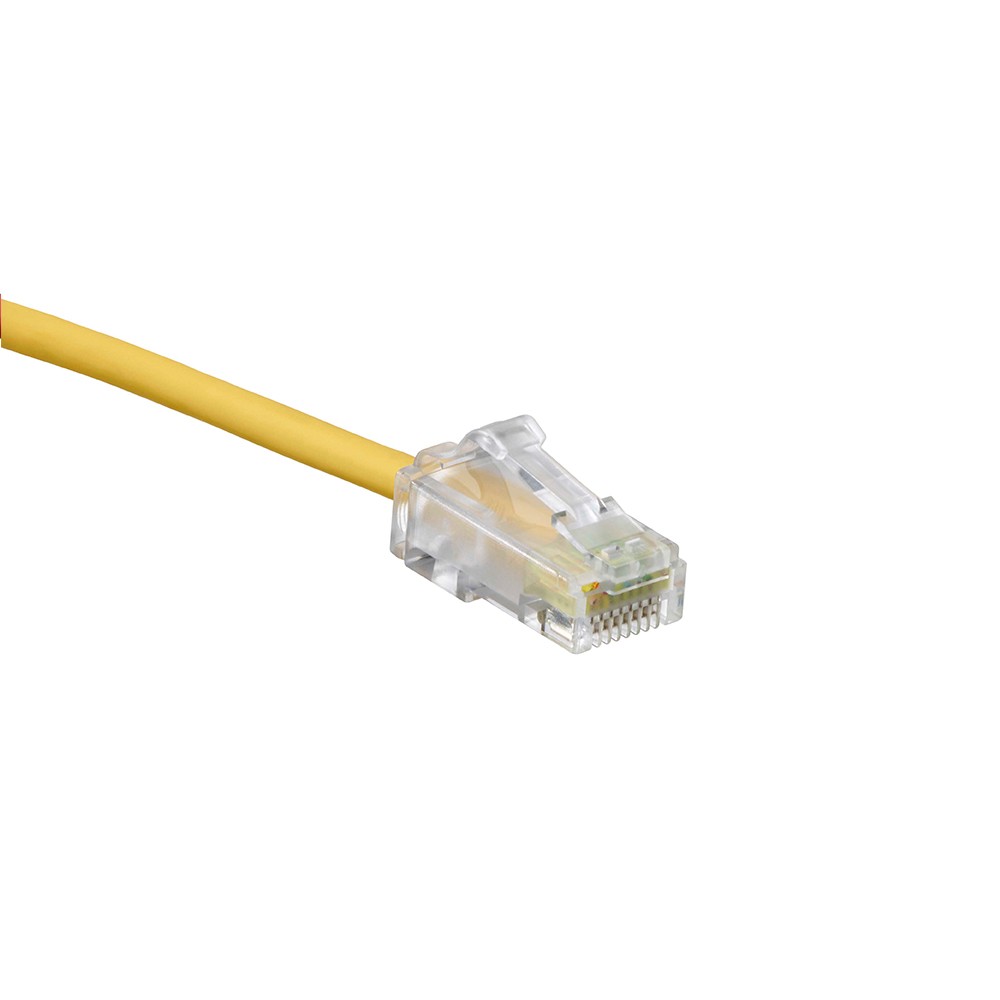 Patch Cord Cat. 6 28 Awg De 4 Pies Cm/lszh Color Amarillo High Flex Extreme Mca Leviton