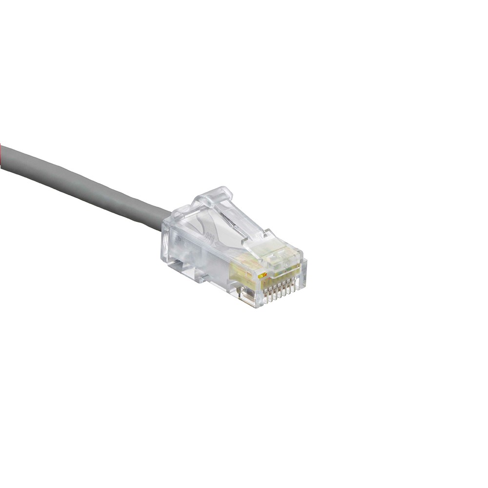 Patch Cord Cat. 6 28 Awg De 4 Pies Cm/lszh Color Gris High Flex Extreme Mca Leviton