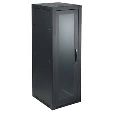 Gabinete De Piso Sismico Puerta Vidrio De 45 U.r 2134 X 800 X 900 Mm Mca. Hoffman