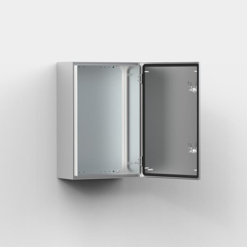 Gabinete De Acero Inoxidable 1400x800x400 Mm Con Puerta Simple Asr Ip66 Mca. Hoffman