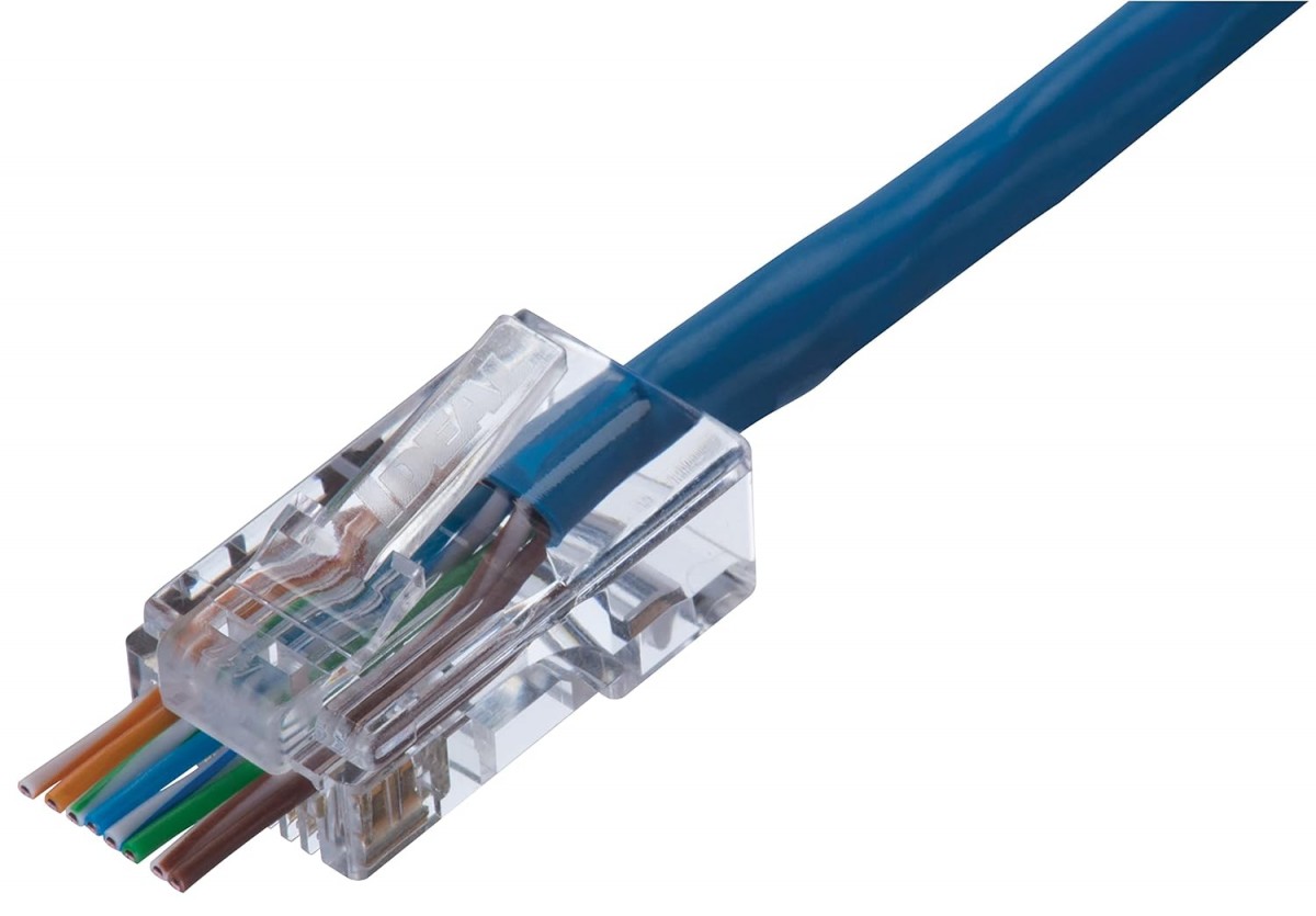 Plug Modular De 8 Posiciones Rj45 