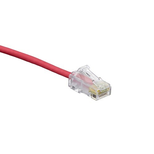 Patch Cord Cat. 6 28 Awg De 1 Pie Cm/lszh Color Rojo High Flex Extreme Mca Leviton