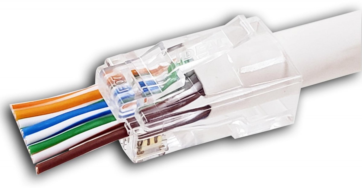 Plug Modular De 8 Posiciones Rj45 