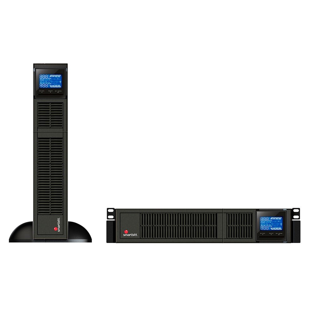 Ups Con Display Online Torre Y/o Rack 3 Kva/2700w 220v 2 Salidas Nema L5-30p Snmp Opcional Mca. Smartbitt