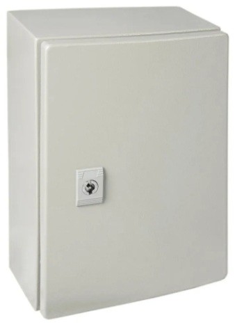 Armario De 250ax200bx150p Ip65 Color Gris Ral7035 Con Platina