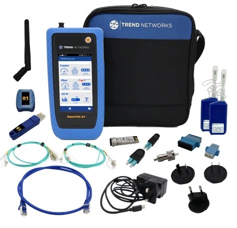Calificador Signaltek Qt Pro Para Cobre/fibra/wifi De 10g Mca. Trend Networks