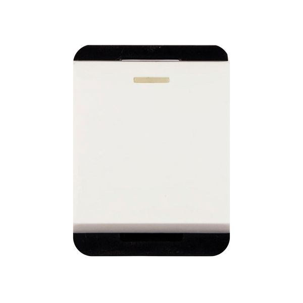 Interruptor Stalo & Kristalo Sencillo 1/2 Blanco 10a 125v Mca Leviton